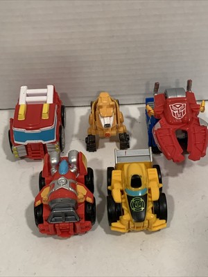 Playskool Robot Heroes Transformers Rescue Bots  2.5'' Figures Lot Of 5