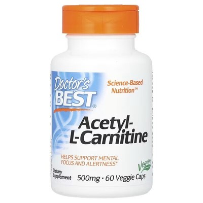 Acetyl L-Carnitin 1000mg - 60 vegane Kapseln