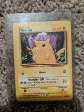 Pikachu 058/102 Base Set (Shadowless) Regular