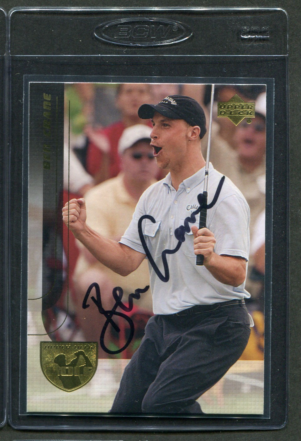 2004 Upper Deck Golf Ben Crane #4 Signed Autograph Auto