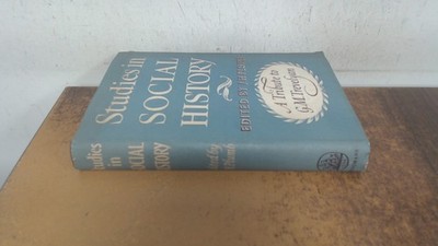 			Studies in social history, a tribute to G.M. Trevelyan, J.H. Plum		