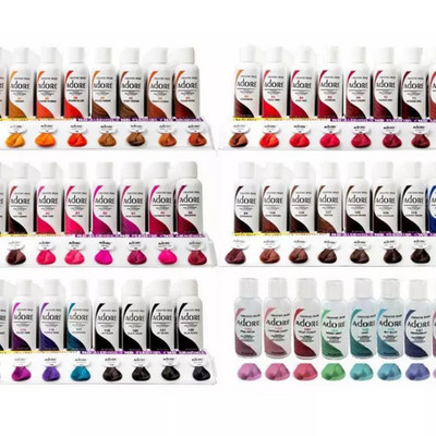 Adore Semi-Permanent Hair Color Collection – Vibrant Shades (118ml ...