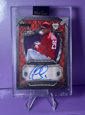 2024 WILD CARD WEEKEND WARRIOR FRANCISO MORALES ROOKIE AUTO /8