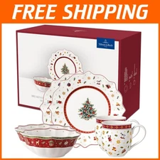 Toy's Delight Christmas Breakfast Set - 6-Piece Collection