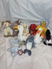 ❤️ Vintage TY BEANIE BABIES LOT OF 10 - Good Condition With Tags