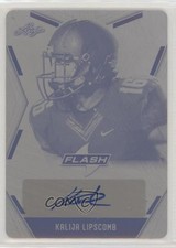 2020 Leaf Flash Portrait Printing Plate Black 1/1 Kalija Lipscomb Auto 0s3