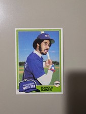 1981 Topps - Harold Baines (RC) #347 Chicago White Sox (EX)
