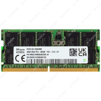 Hynix 48GB DDR5-5600 PC5-44800 2Rx8 EC4 UDIMM Server Memory RAM