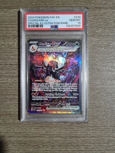 Charizard ex 234/091 PSA 10 Paldean Fates Special Illustration Rare SIR POKEMON