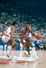 Foots Walker of the New Jersey Nets 1980s Basketball Photo 2