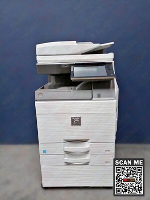 Sharp MX-M6071 A3 Black & White Multifunction Printer Copier Scanner WiFi 60 PPM