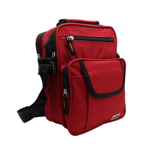 Canvas Flight Messenger Utility Shoulder Bag Cross body Handbag Medium Work Bag - Picture 12 of 17