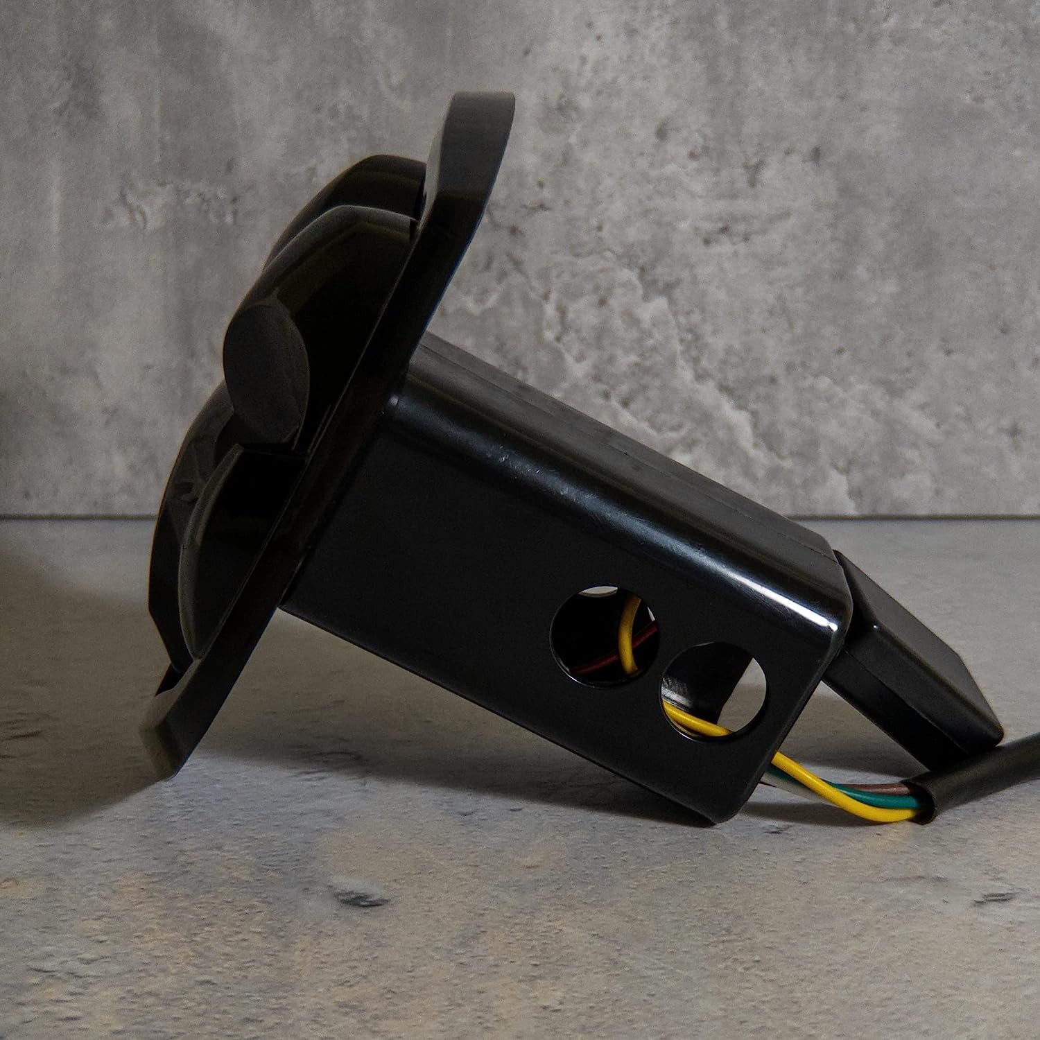 For Dodge Ram Tow Hitch Officially Licensed LED RAM Hitch Cover (Black)