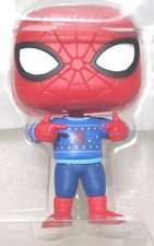 Funko Pop! Marvel Holiday 2018 suéter feo Spider-Man #397 figura sin caja