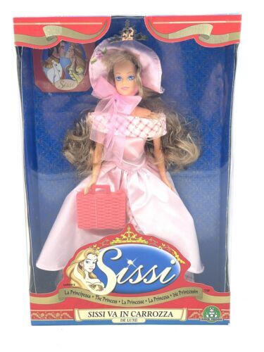 Doll Carrozza Barbie VINTAGE# PRINCIPESSA PRINCESS SISSI DOLL VA