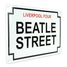 Beatle Street Sign Large Gift Souvenir
