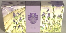 La Florentina Lavender Soap Bars 3x 5.3 Oz (3x150g (3 in 1 Box Set)