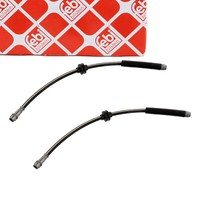2X febi Bremsschlauch Bremsleitung FüR Mercedes E-KLASSE W211 S211 4-Matic Vorne