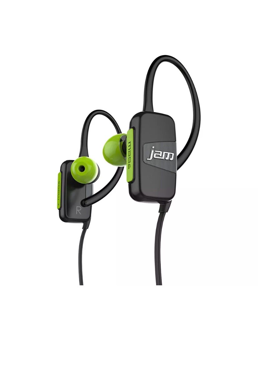 Uk JAM Sport Wireless Headphones InEar EARBUDS for All BLUETOOTH