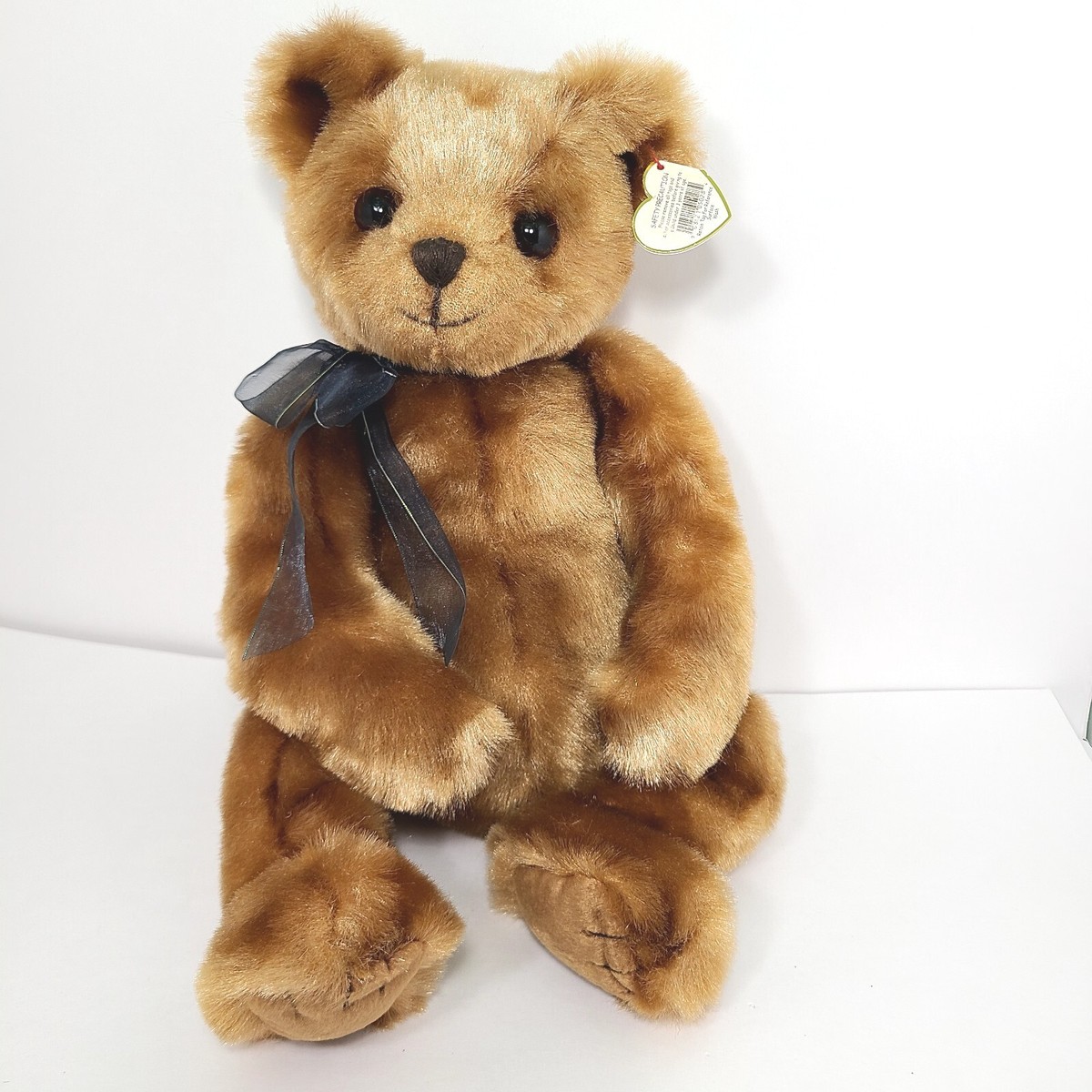 Ty Classic Bear Beanbag Plush Toy Brown Realistic Yesterbear