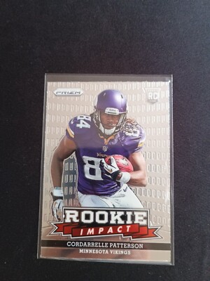 2013 Panini Prizm Football Cordarrelle Patterson Rookie Impact #17
