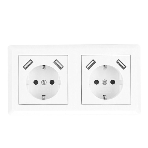 USB-Steckdose 230V USB-C, passend für Gira System 55, JUNG AS 500, uvm, Weiß,neu - Bild 25 von 34