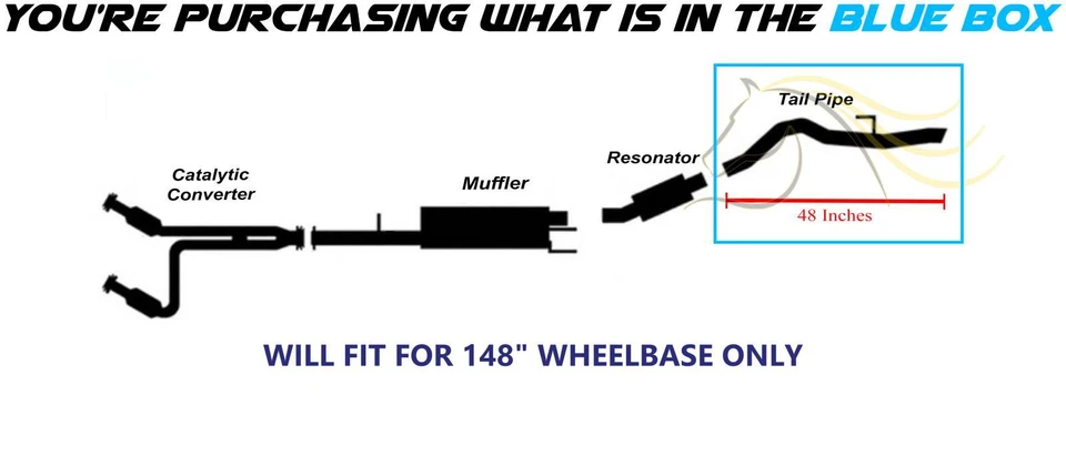 Tubo de escape de acero inoxidable compatible con: Ford Transit-350 HD 2015-2019 3,7 L Foto 3 de 4