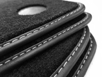 Kofferraummatte+FußMatten Set FüR Mercedes C-Klasse W203 2000-2007 Sport Coupe