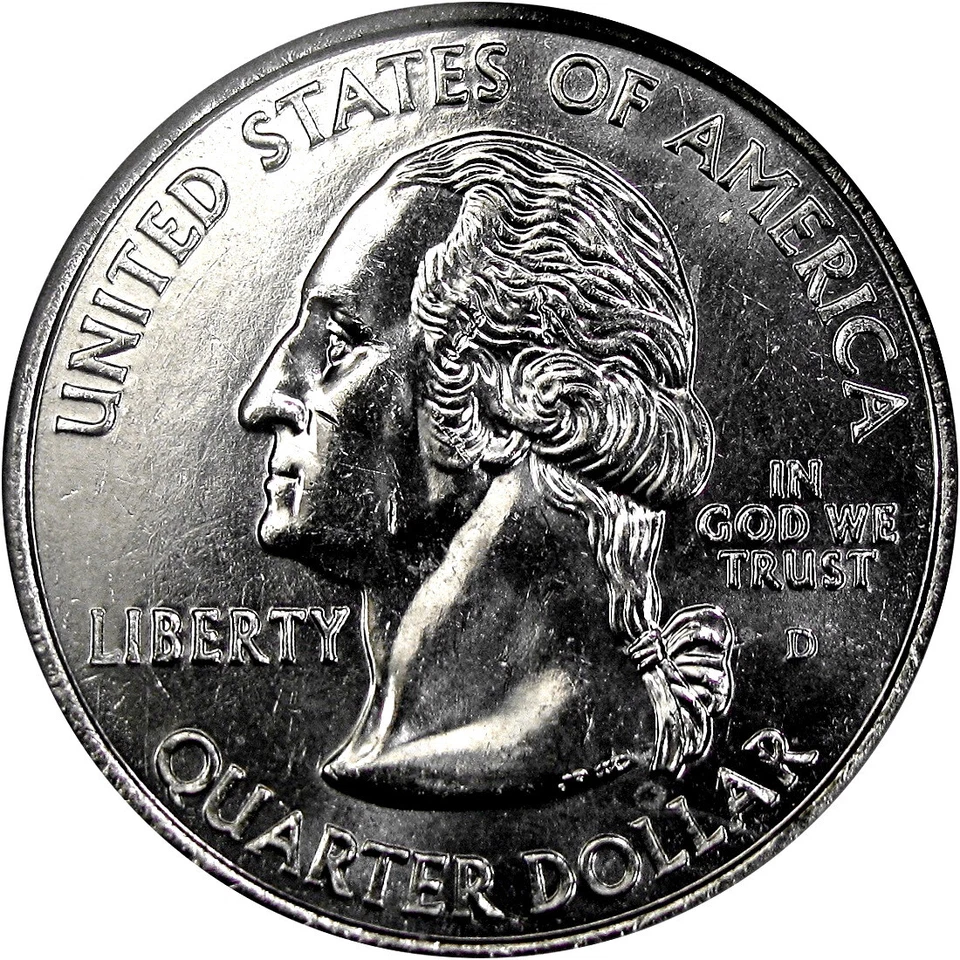 2004-D WI 25C NGC MS65PL "EXTRA LEAF HIGH" ~ IMPORTANT VARIETY & RARE PROOFLIKE! - Image 4 of 4