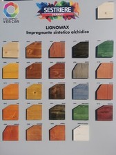 IMPREGNANTE SINTETICO PER LEGNO COLORATO ALCHIDICO SESTRIERE LIGNOWAX