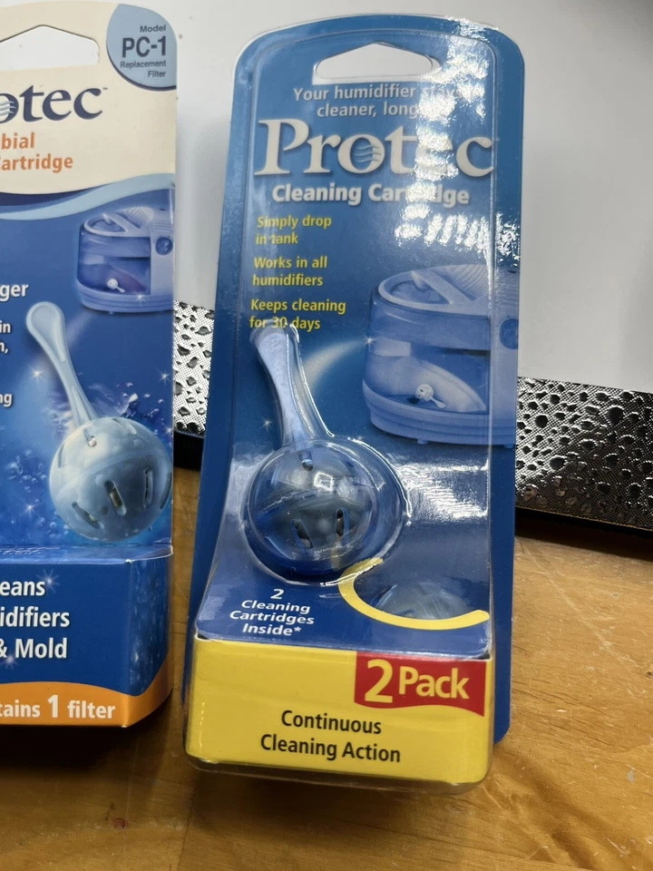 3 Protec HUMIDIFIER CLEANING BALL Cartridges Model PC1V1 Replacement Cartridge - Image 2 of 4