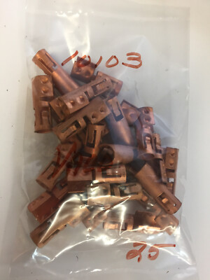 C-10103  VACO COPPER WIRE CRIMPS NEW OLD STOCK 25 PCS