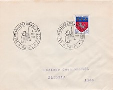 L15 -MARCOPHILIE - FRANCE - SALON INTERNATIONAL DU JOUET - PARIS - 1968.