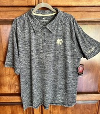 Colosseum Notre Dame Fighting Irish Polo Shirt Golf Men's Sz XL NWT 