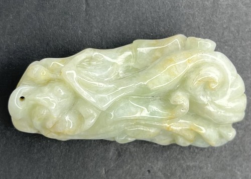 Antique Qing Dynasty Fine Old Chinese Hand Carved Ancient Jade Pendant Amulet - Picture 13 of 19
