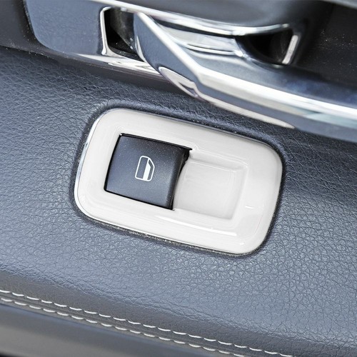 White Window Lift Switch Decor Cover Trim for Dodge RAM 1500 10-17/Durango 2011+ - Picture 7 of 9