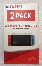 Screen Protector for Nintendo Switch 2 Pack by TalkWorks - Scratch Resistant HD