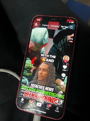 Apple iPhone 12 mini - 128 GB - Red (Unlocked) with TikTok installed 
