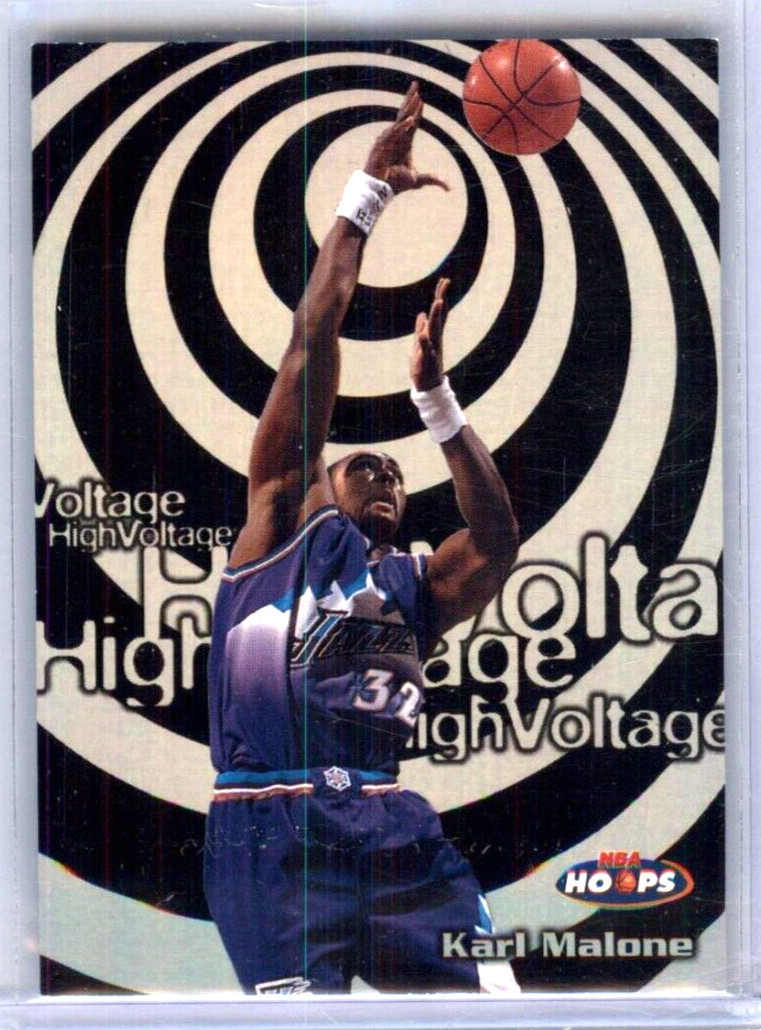 1997-98 Hoops High Voltage Karl Malone #20HV UTAH JAZZ