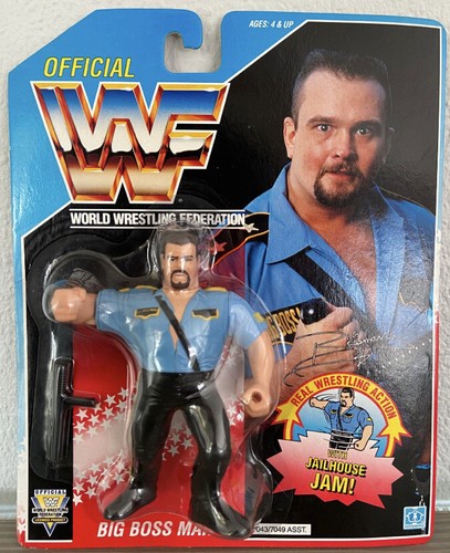 WWF Hasbro Big Boss Man Series 3 MOC...
