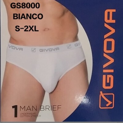Mutande Givova SLIP UOMO GIVOVA GS8000 IN COTONE ELASTICIZZATO