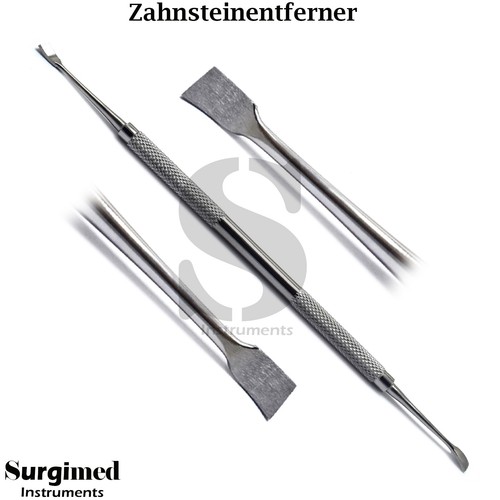 Zahnsteinentferner Zahnreiniger Zahnsteinkratzer Zahnsonde Doppelinstrument NEU - Bild 8 von 15