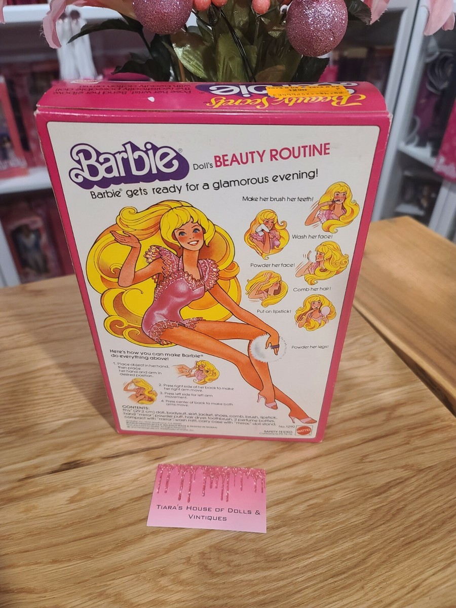 Barbie Beauty Secrets 1979 – Vintage Mattel Époque Superstar – Occasion Taiwan