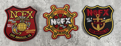 Rare 2024 NOFX Patch Final Tour Show Weekend Oct 4th 5th 6th Sold
