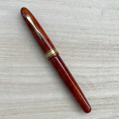 Omas A.M.87 Briar Wood Fountain Pen Medium Nib