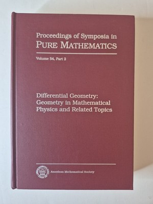 Differential Geometry in Mathematical Physics and Related Topics - AMS Hardcover