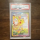 Pokémon Pikachu ex 238/191 Sv08 Illustration Rare PSA 8