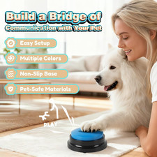 Voice Recording Button 8 Colors Dog Buttons Communication Pet Training Buzzer