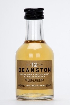 (157 /l) Deanston 12 Years Highland Single Malt Scotch Whisky 46,3% 0,05l Flasch