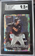 2023 Bowman's Best - Bowman Masterpieces Druw Jones #BM-2 Lava Refractor /50...